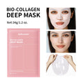 Bio-Collagen Real Deep Mask Collagen Supplement Hydrating Overnight Hydrogel Mask Elasticity Improvement Pore Minimizing Firming